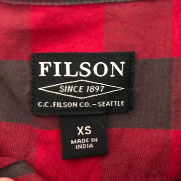 Filson Shirt Mens XS - Picture 2 of 2